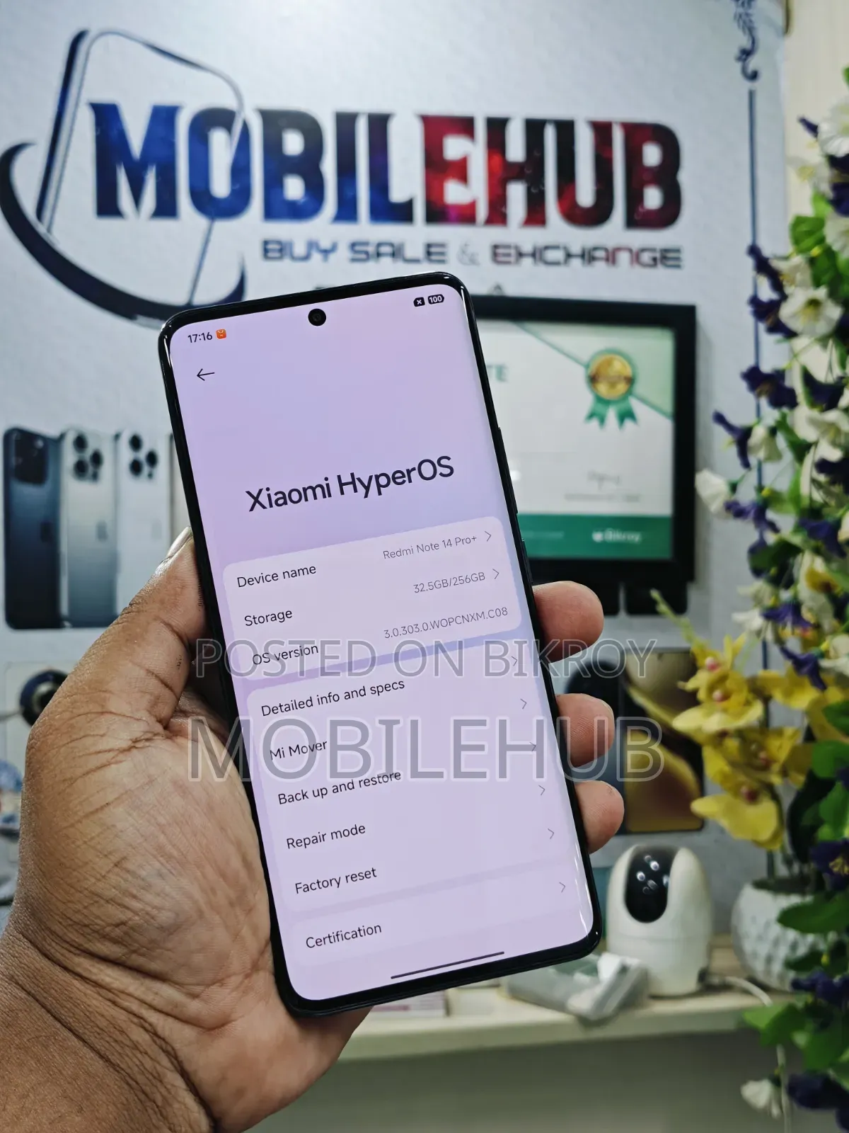 Xiaomi Redmi Note 14 Pro+ 256 GB Black