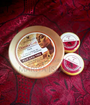 Thanaka Gold Face Pack and Special Whitening Night Cream