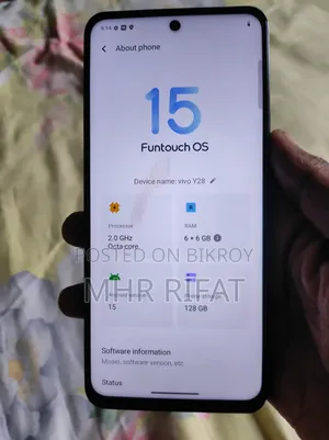 Vivo Y28 8 GB Bronze