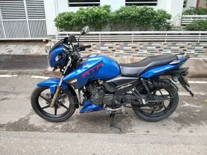 TVS Apache RTR 160 2V 2017 Blue