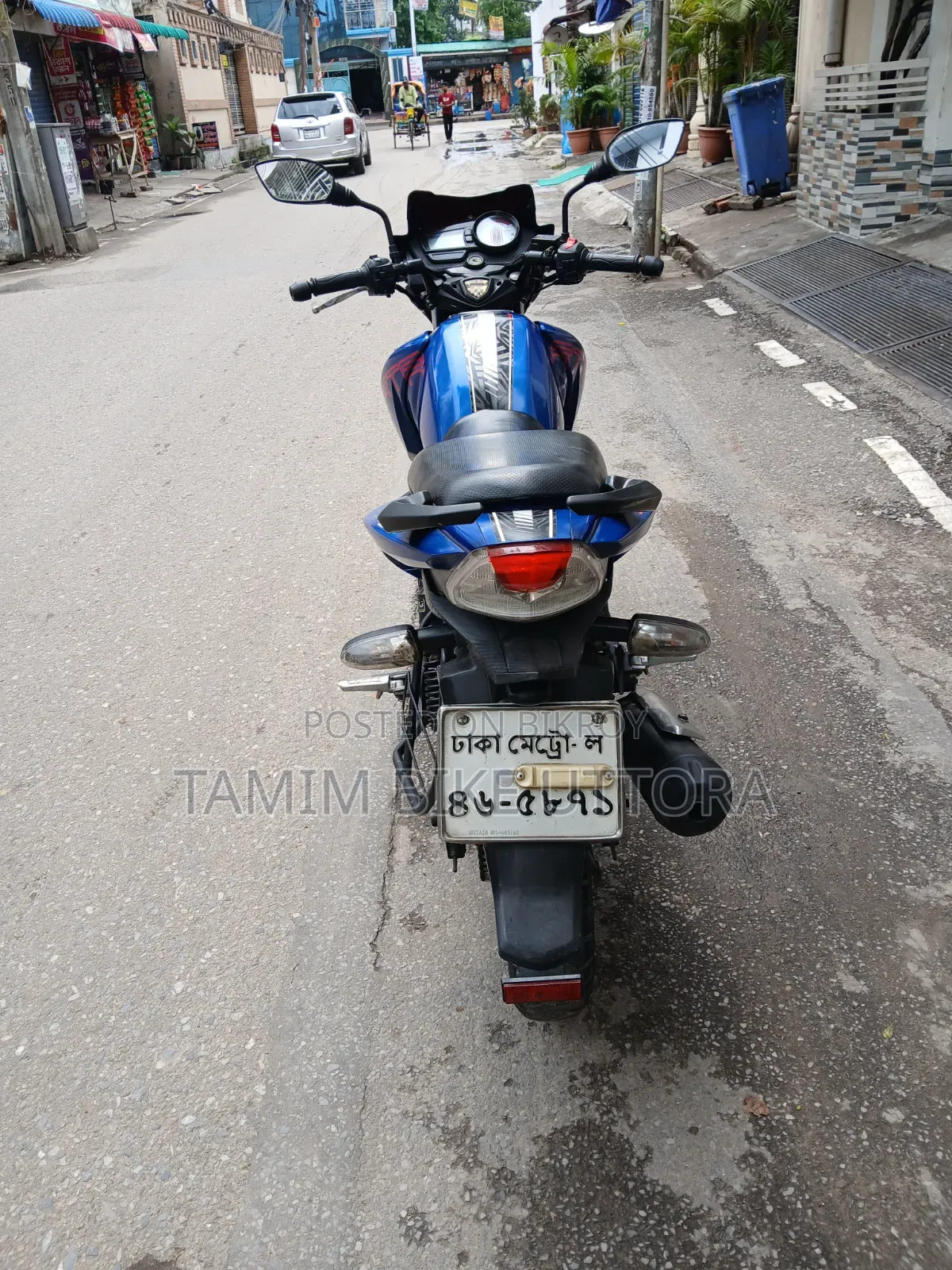 TVS Apache RTR 160 2V 2017 Blue