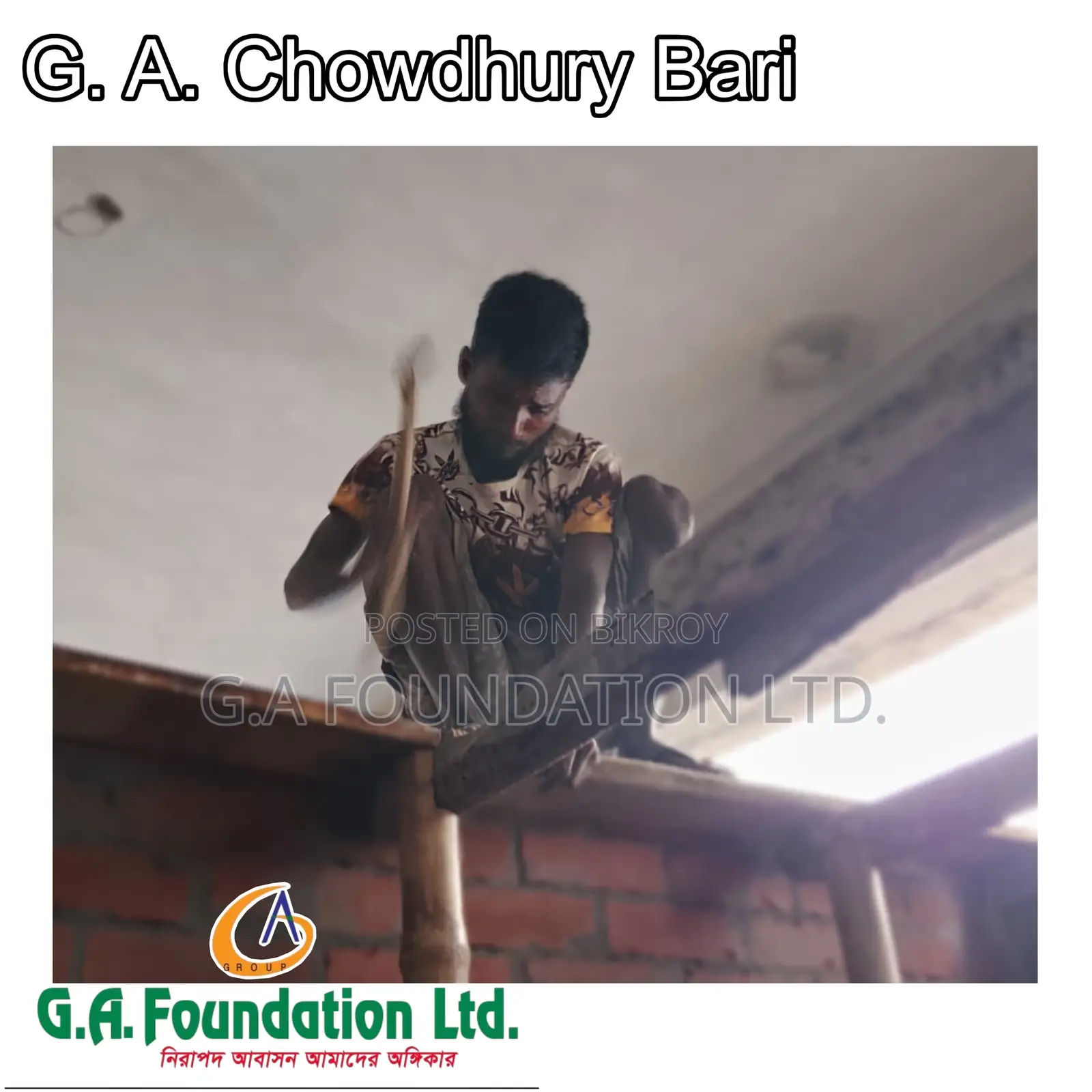 3bdrm Apartment in G. A. Chowdhury Bari, Mirpur for Sale