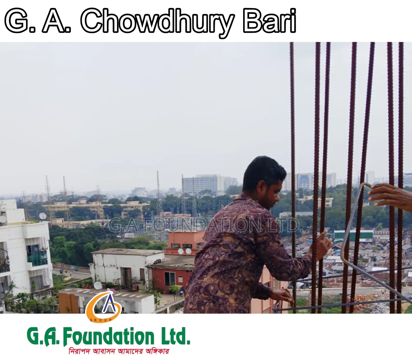 3bdrm Apartment in G. A. Chowdhury Bari, Mirpur for Sale