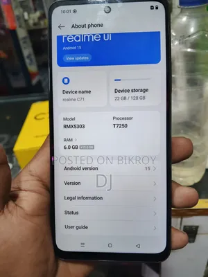Realme C71 128 GB Black
