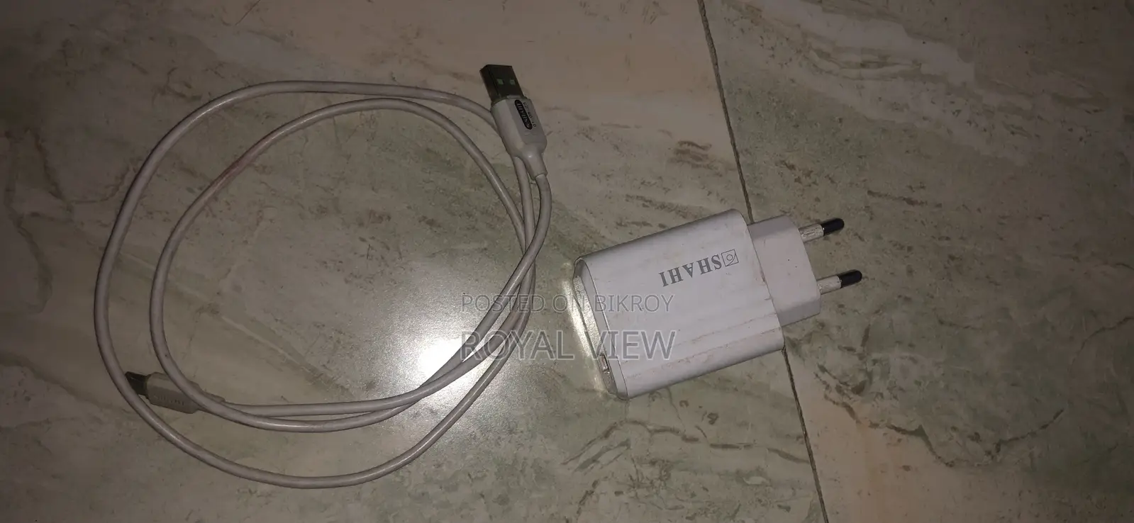 Shahi Charger Cable and Adapter