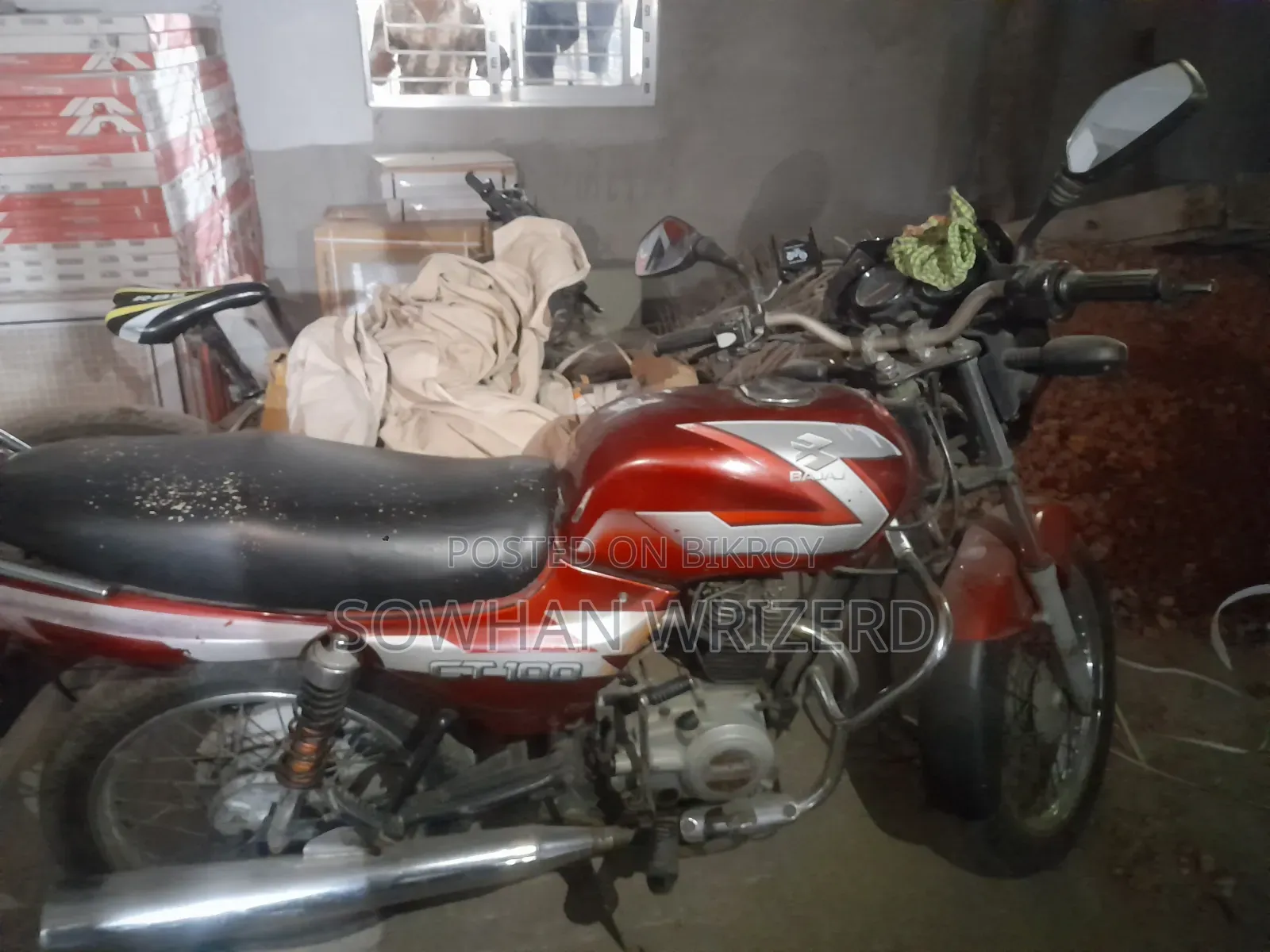 Bajaj CT 100 2012 Red