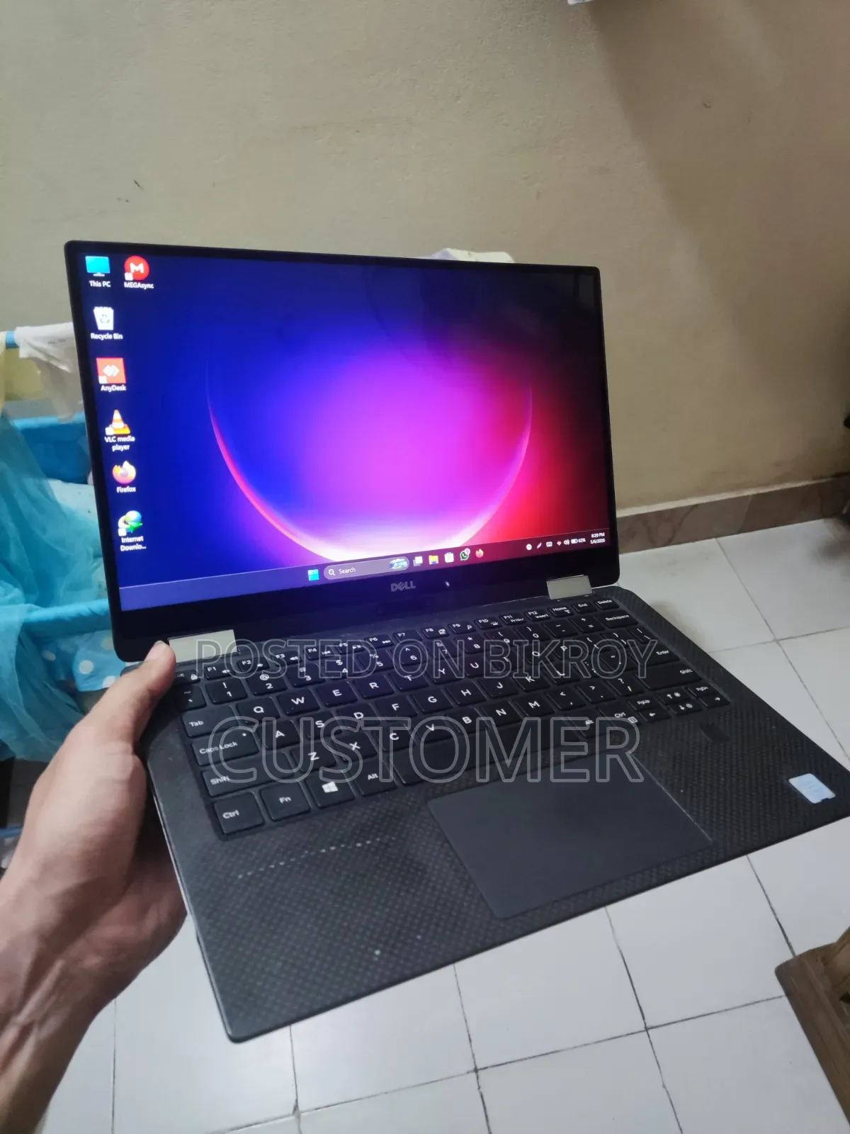 Laptop Dell XPS 13 9370 8GB Intel Core I7 SSD 256GB