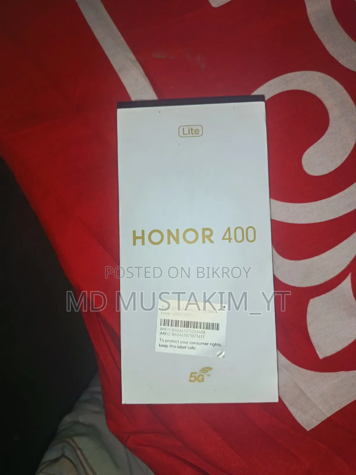 New Honor 400 Lite 256 GB