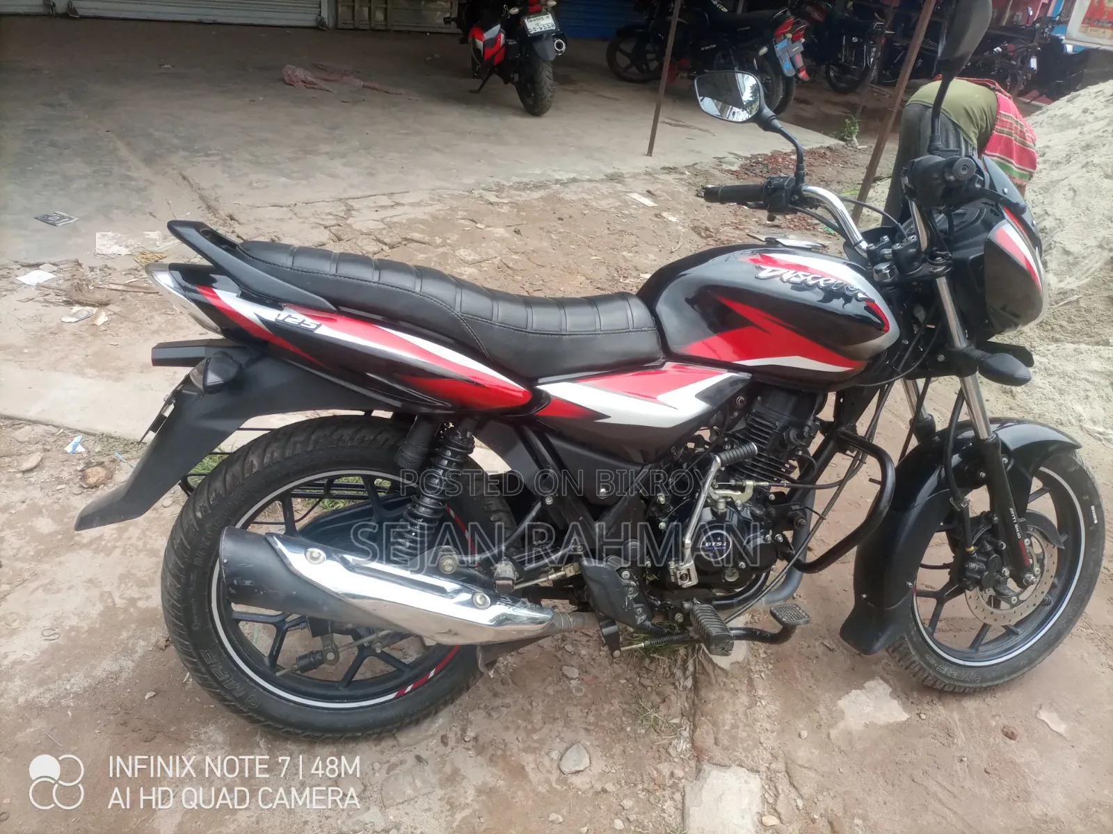 Bajaj Discover 125 2024 Black