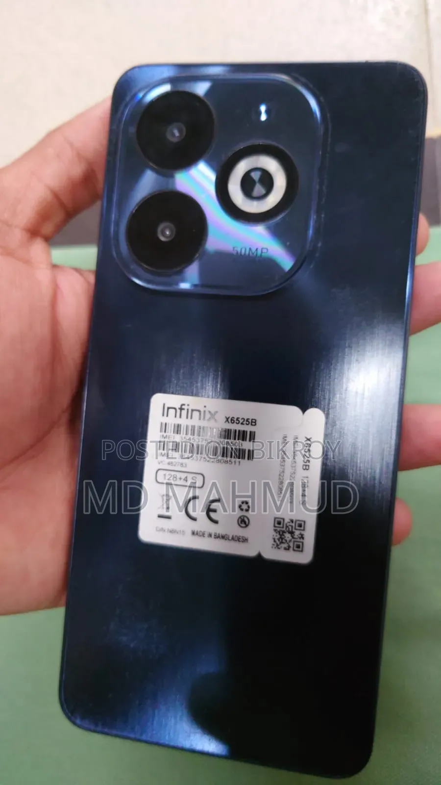 Infinix Smart 8 Plus 128 GB Blue