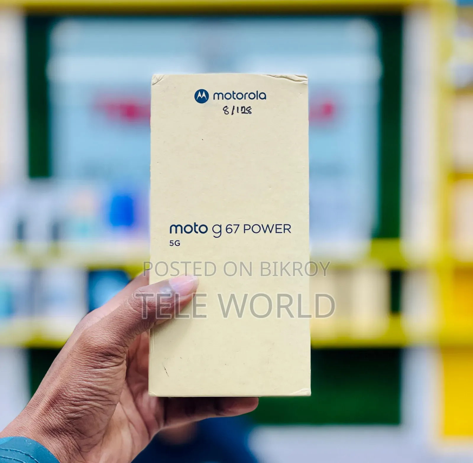 New Motorola Moto G67 Power 5G 128 GB
