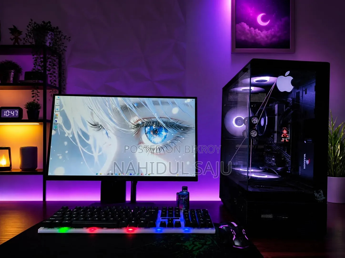 Desktop Computer MSI Model 16GB AMD Ryzen 5 HDD+SSD 512GB