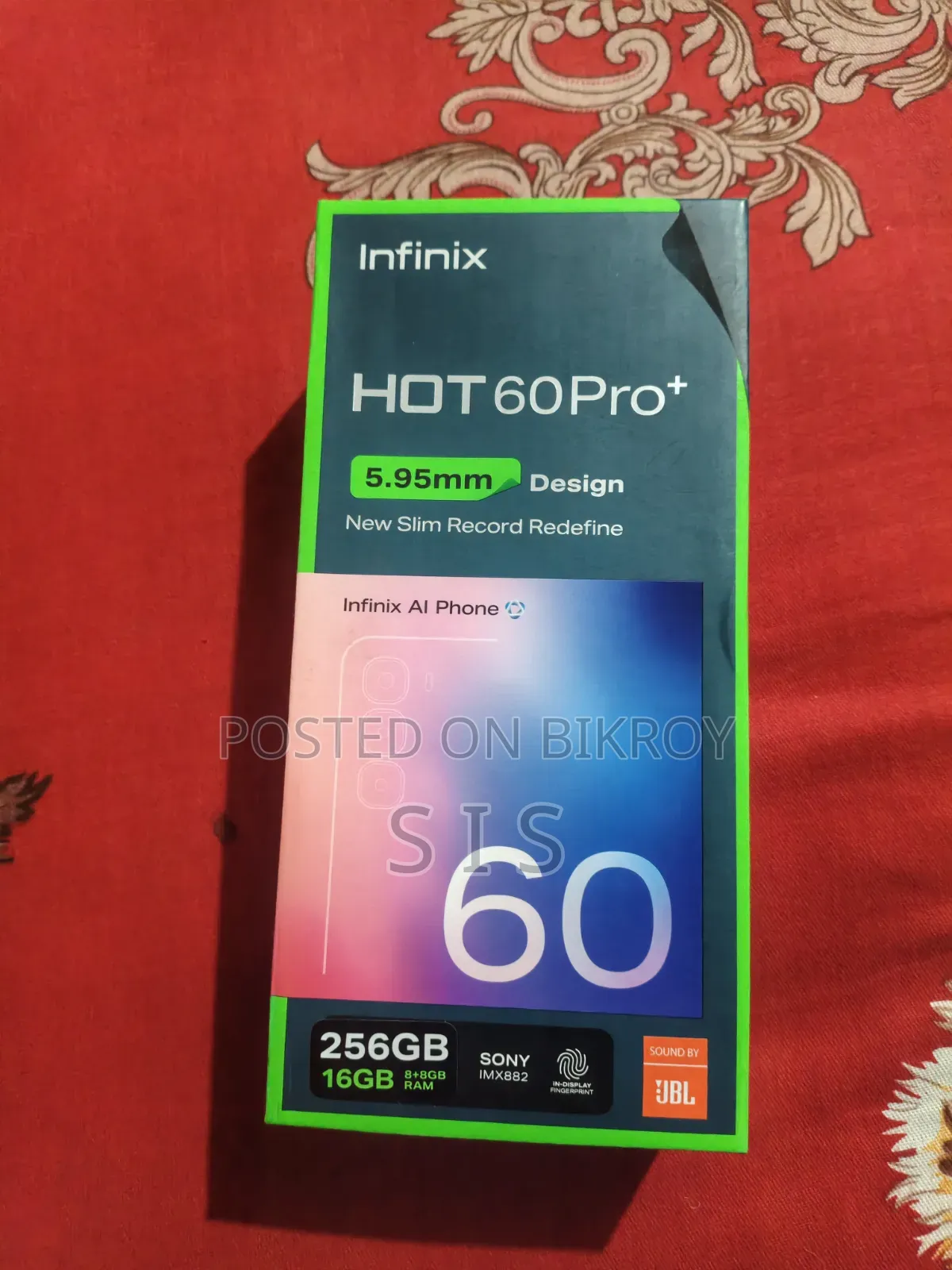 Infinix Hot 60 Pro+ 256 GB Black