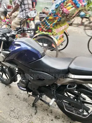 New TVS Raider 125 2022 Blue