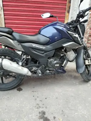 New TVS Raider 125 2022 Blue