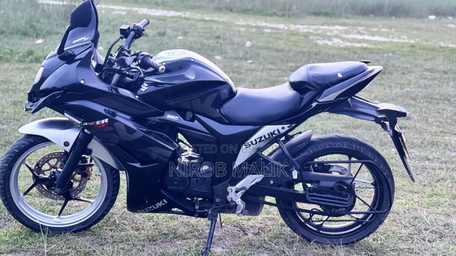 New Suzuki Gixxer SF 2019 Black
