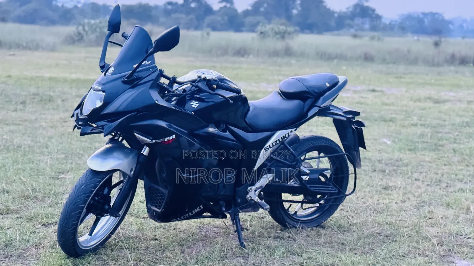 New Suzuki Gixxer SF 2019 Black