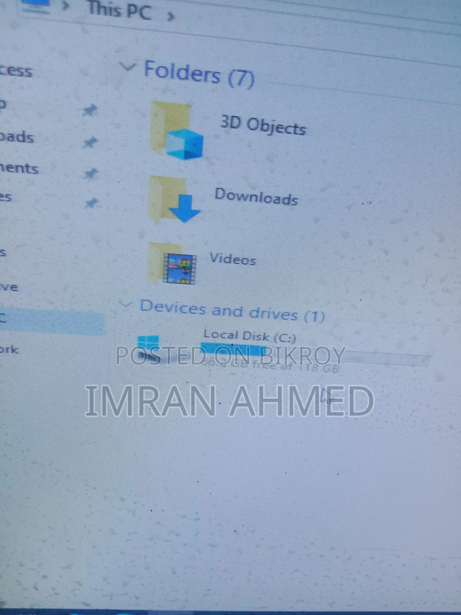Desktop Computer 4GB Intel Core I3 SSD 128GB