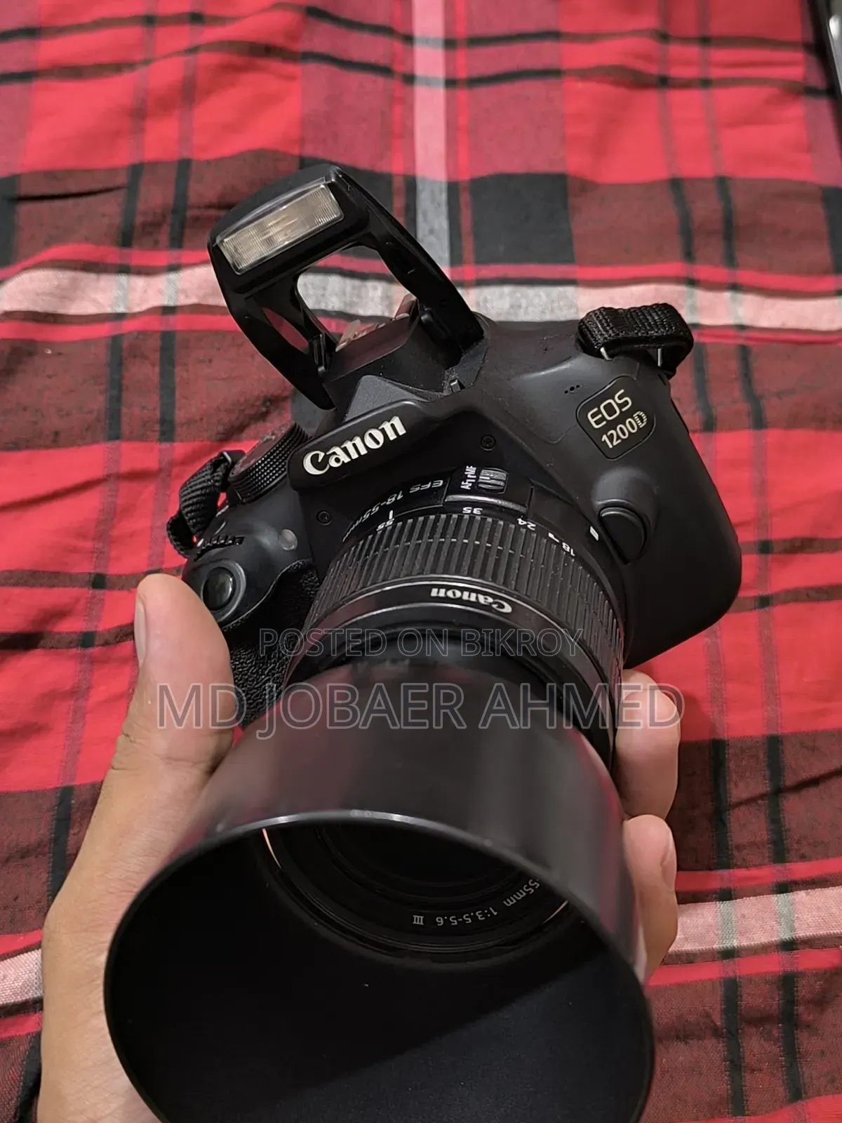 Canon 1200d (99% New) DSLR Camera Full Setup