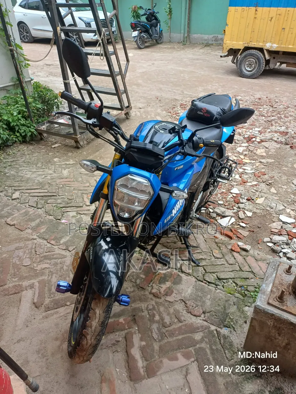 Suzuki Gixxer Fi ABS 2024 Blue