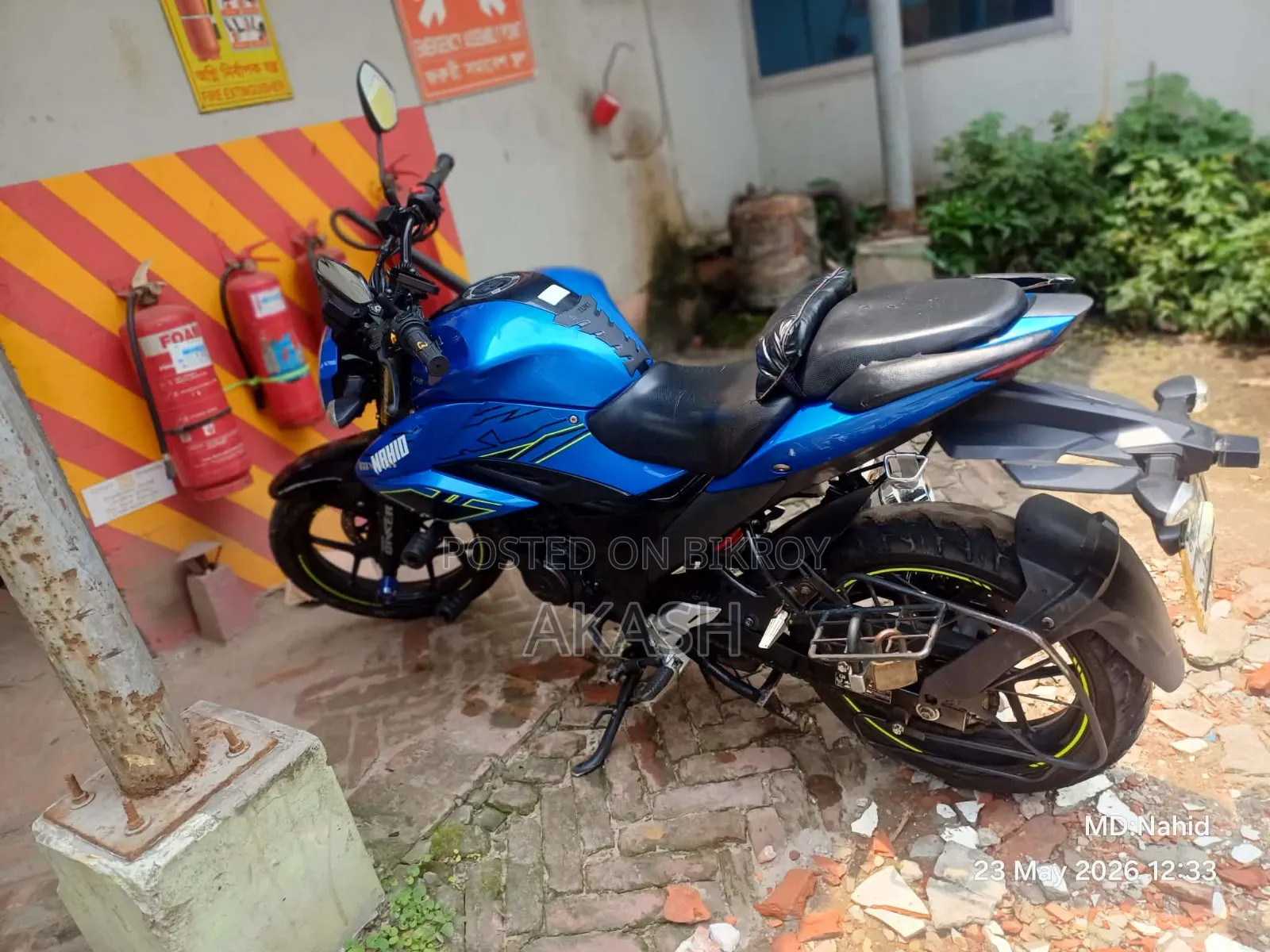 Suzuki Gixxer Fi ABS 2024 Blue