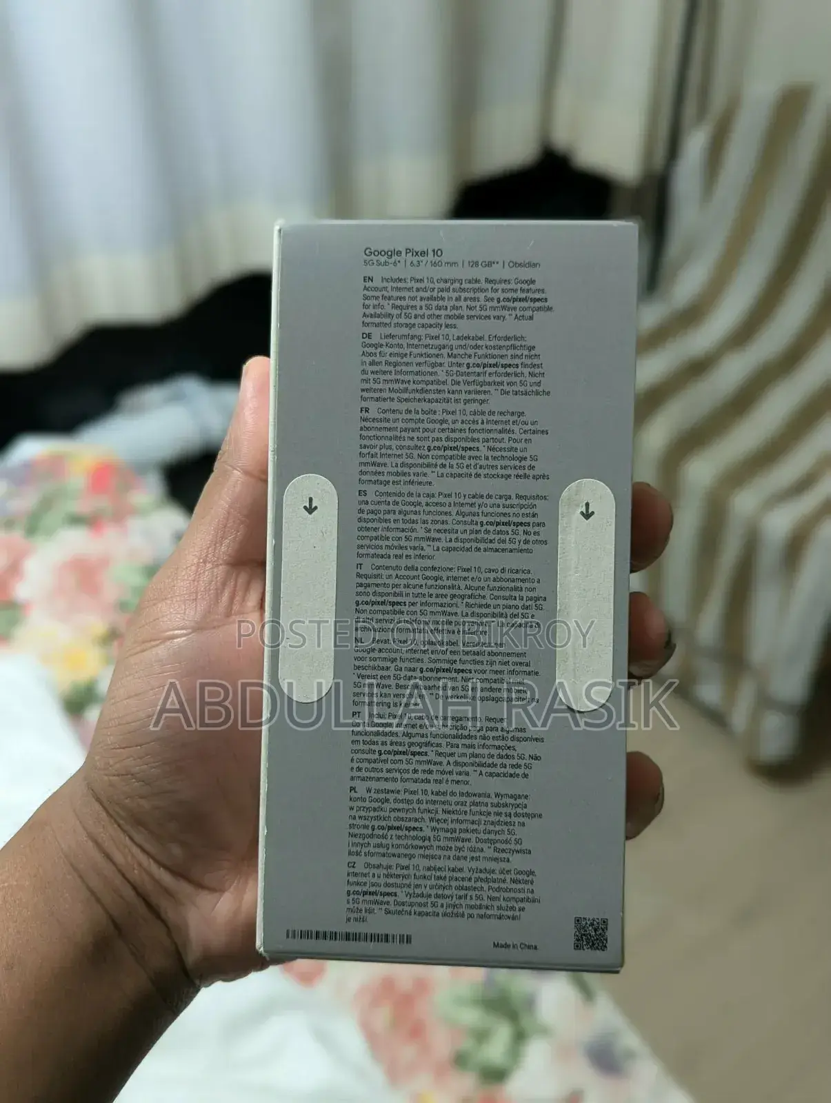 New Google Pixel 10 128 GB Black