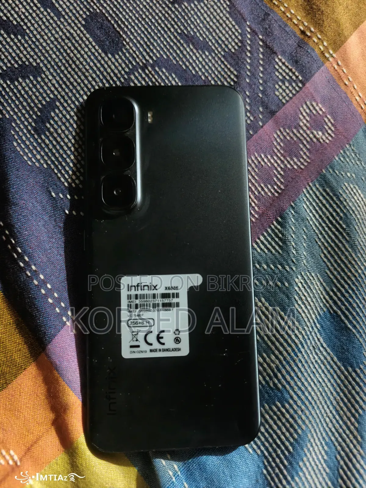 New Infinix Hot 60 Pro+ 256 GB Black