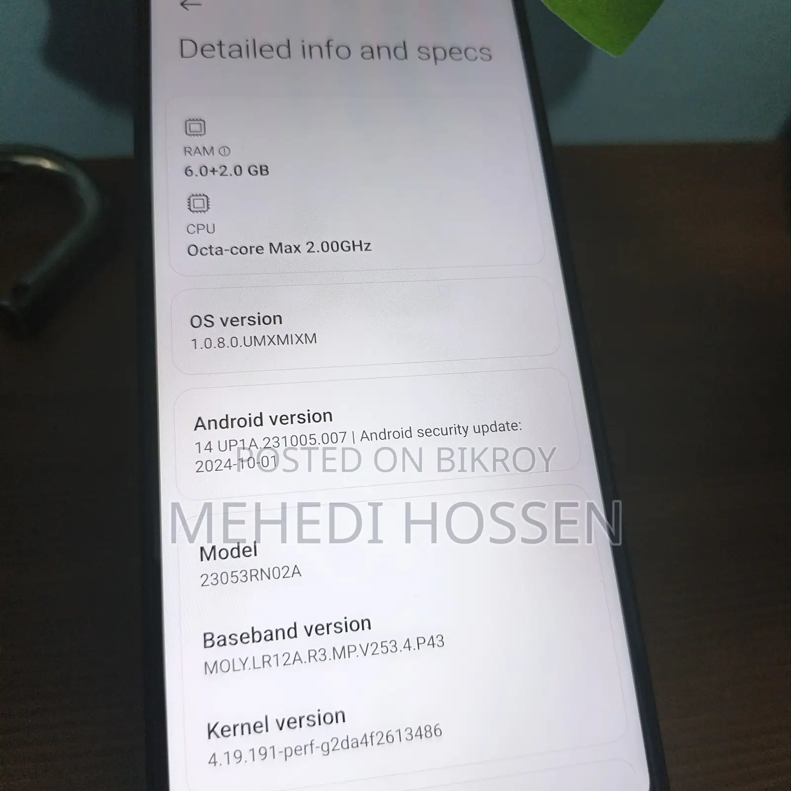 Xiaomi Redmi 12 128 GB Red