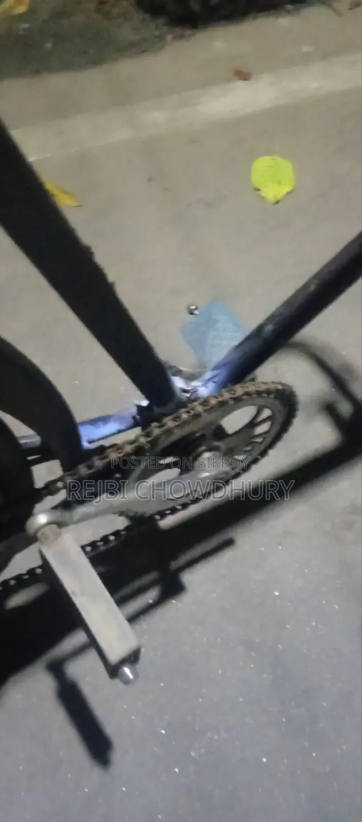 Bicycle, the bicycle is in running condition