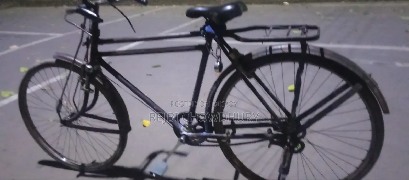 Bicycle, the bicycle is in running condition
