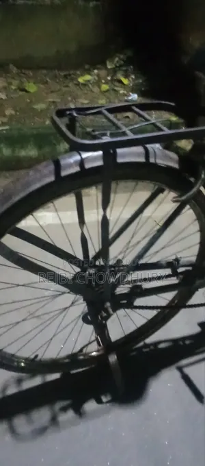 Bicycle, the bicycle is in running condition