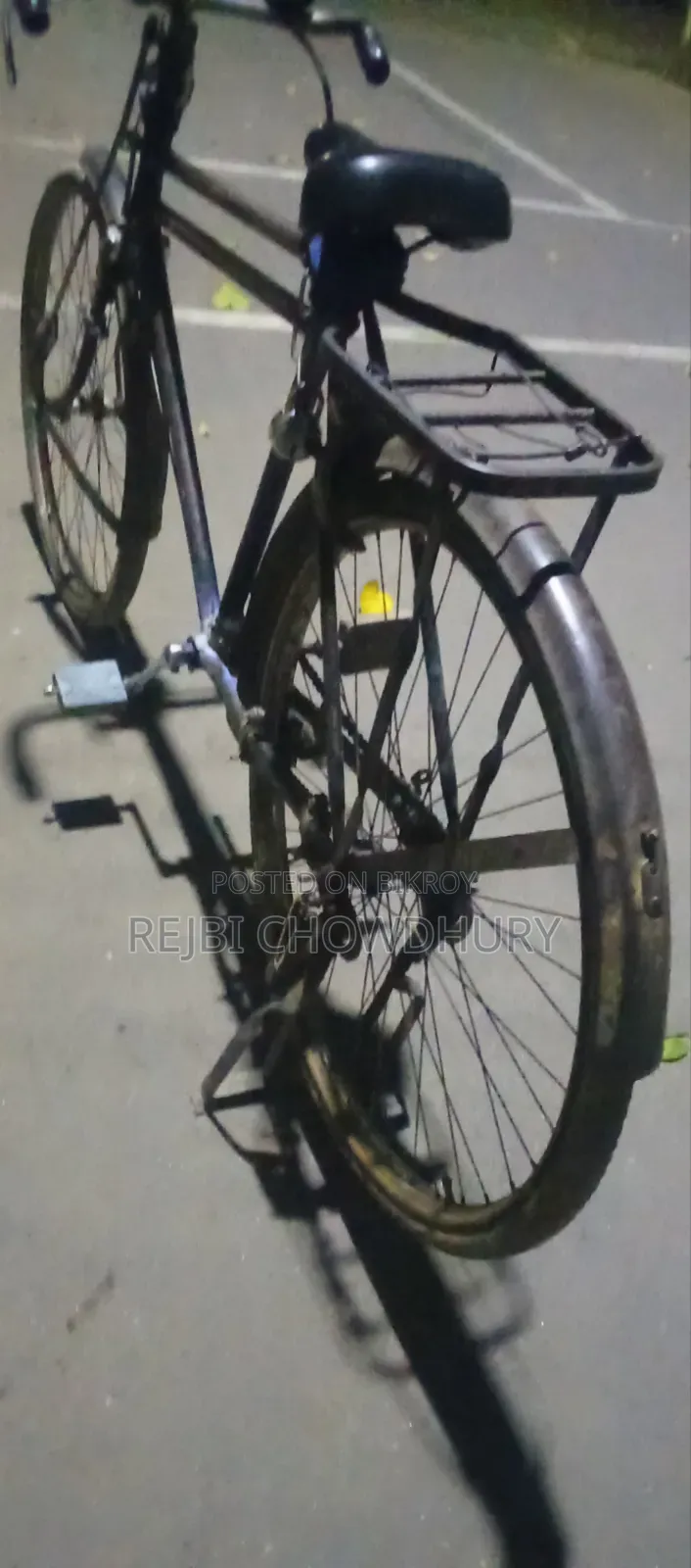 Bicycle, the bicycle is in running condition