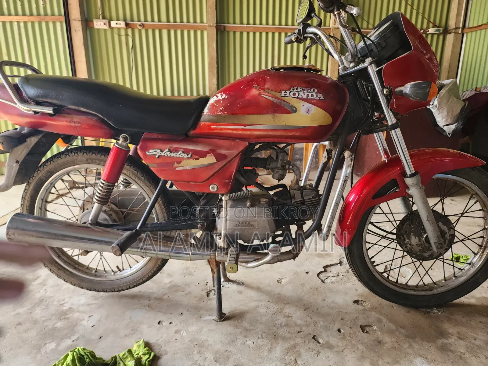 Hero Splendor Plus 2008 Red