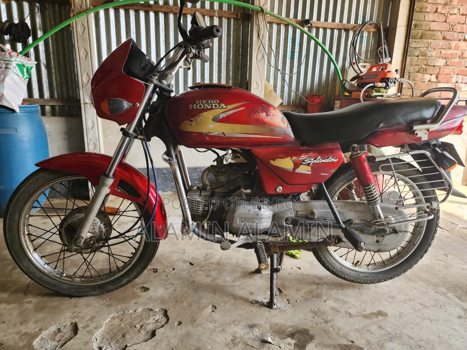 Hero Splendor Plus 2008 Red