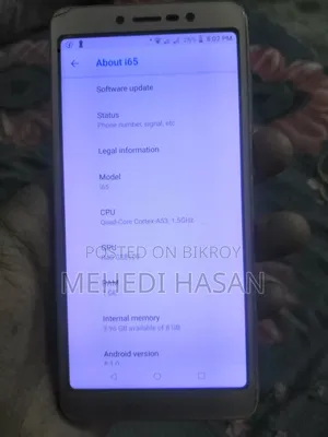 Symphony I65 8 GB Gold