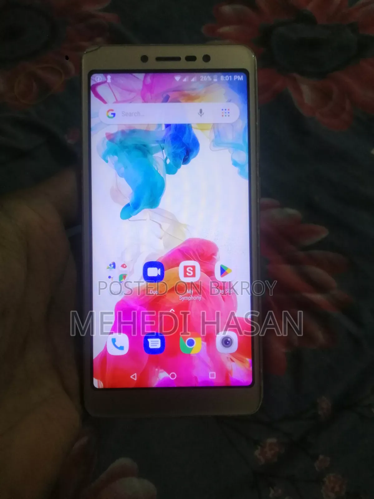 Symphony I65 8 GB Gold
