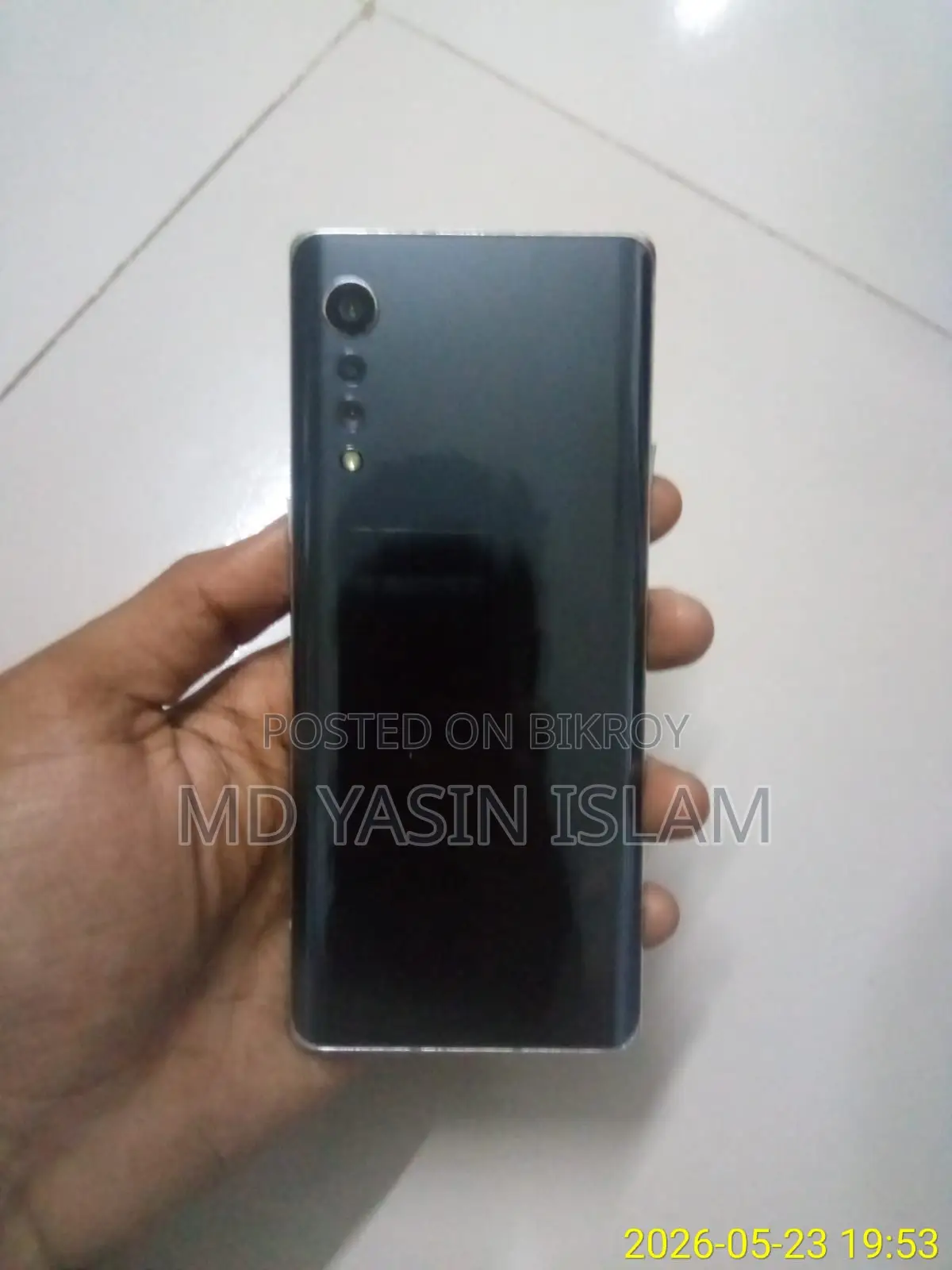 LG Velvet 128 GB Black