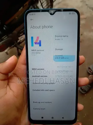 New Xiaomi Redmi 10 64 GB Blue