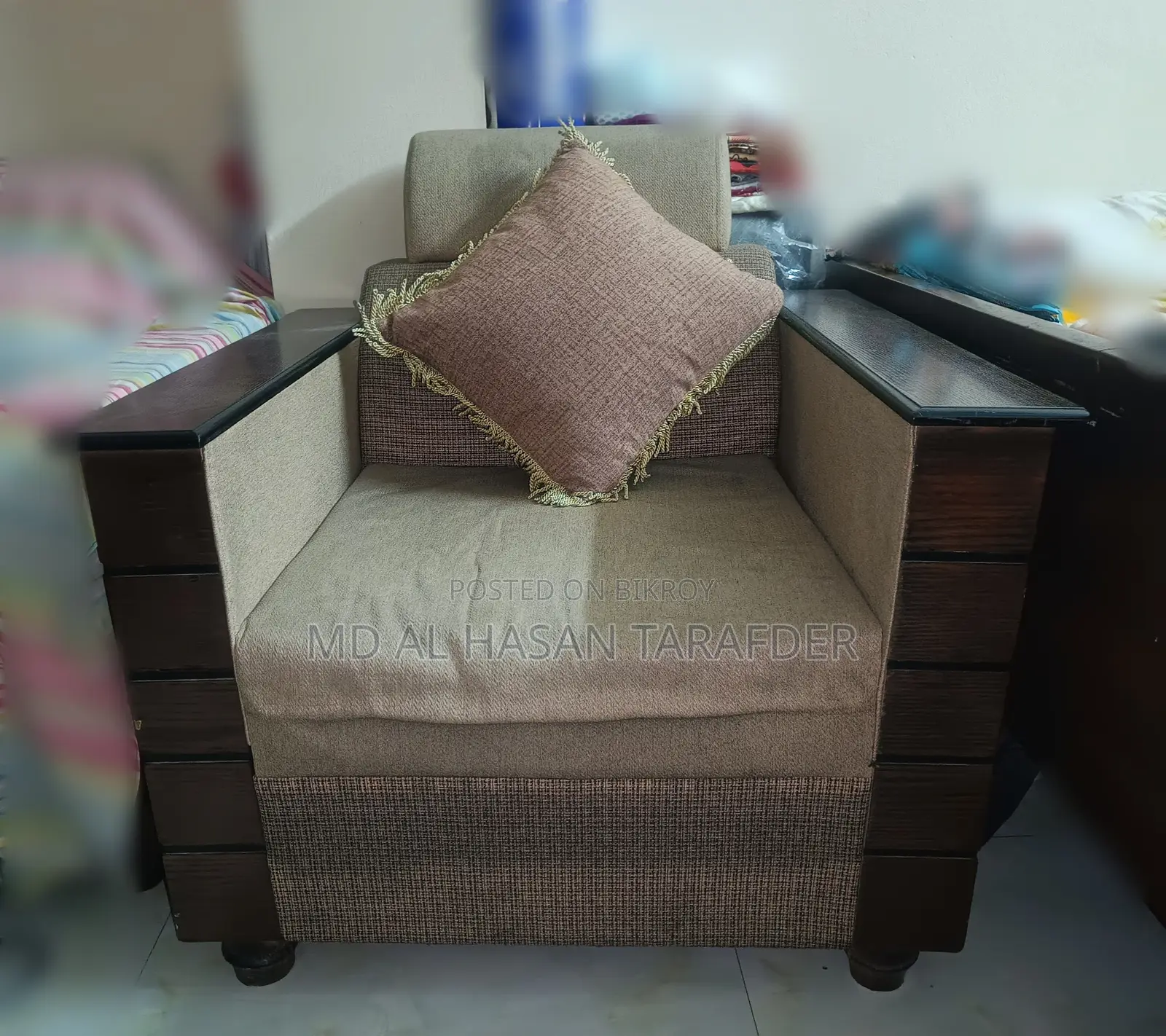 Processed Wood Sofa