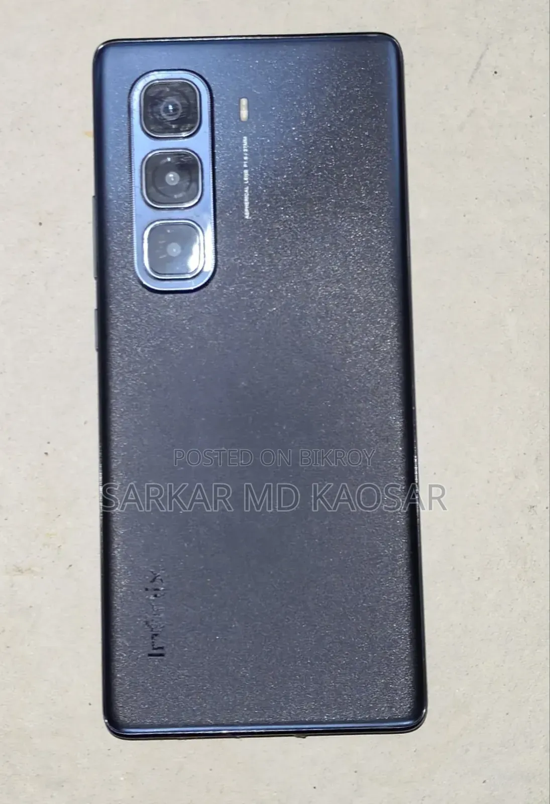 New Infinix Hot 50 Pro+ 4G 256 GB Black