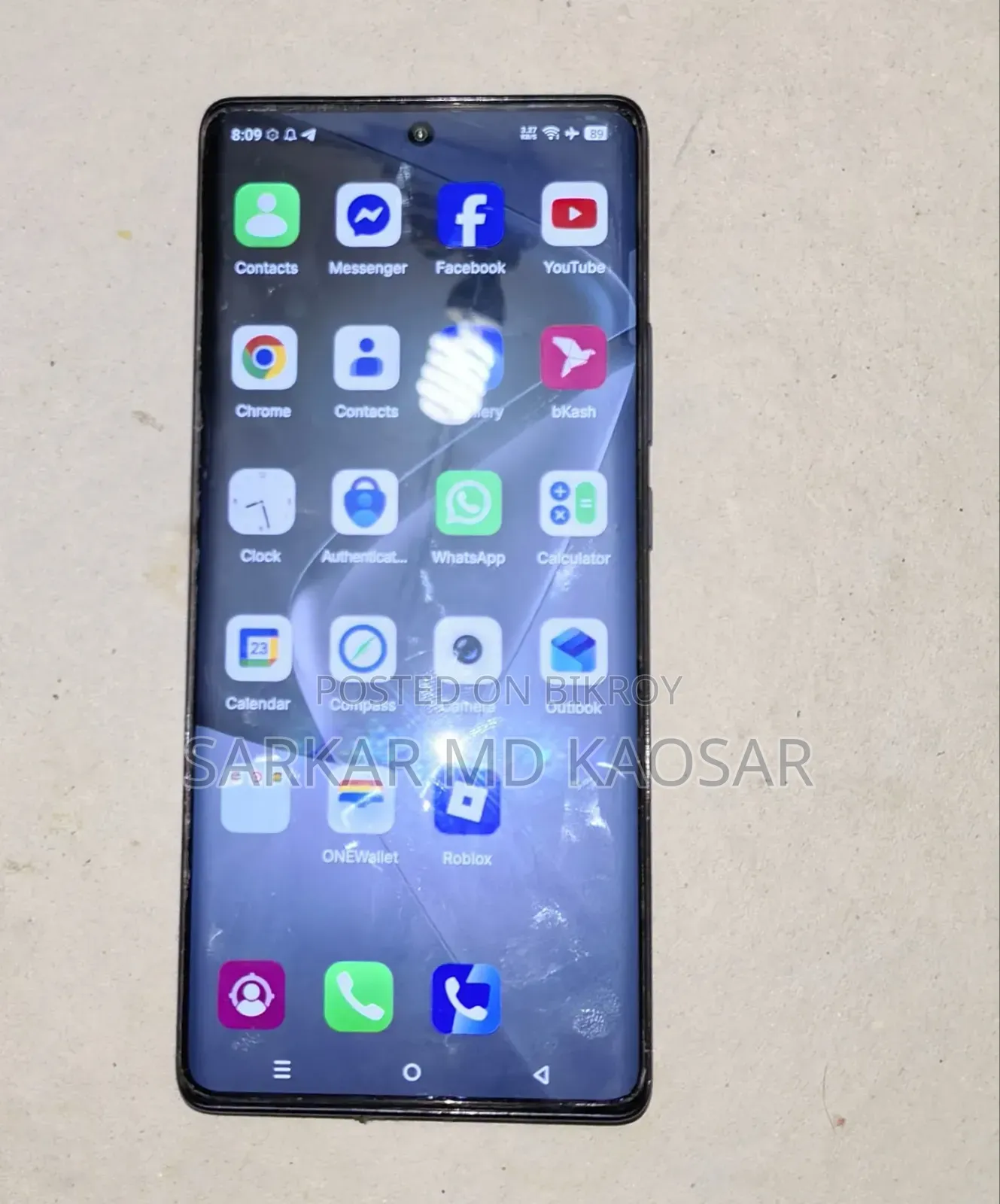 New Infinix Hot 50 Pro+ 4G 256 GB Black
