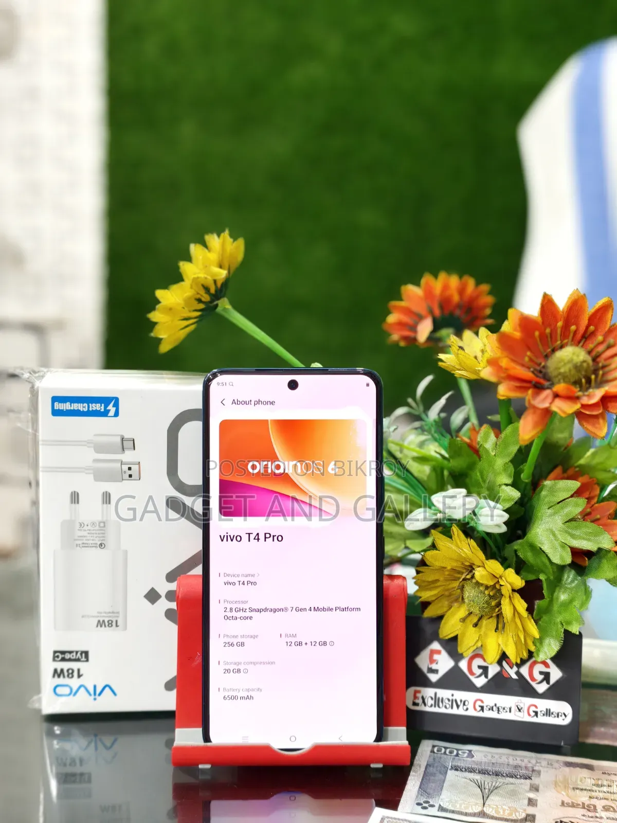 Vivo T4 Pro 256 GB Blue