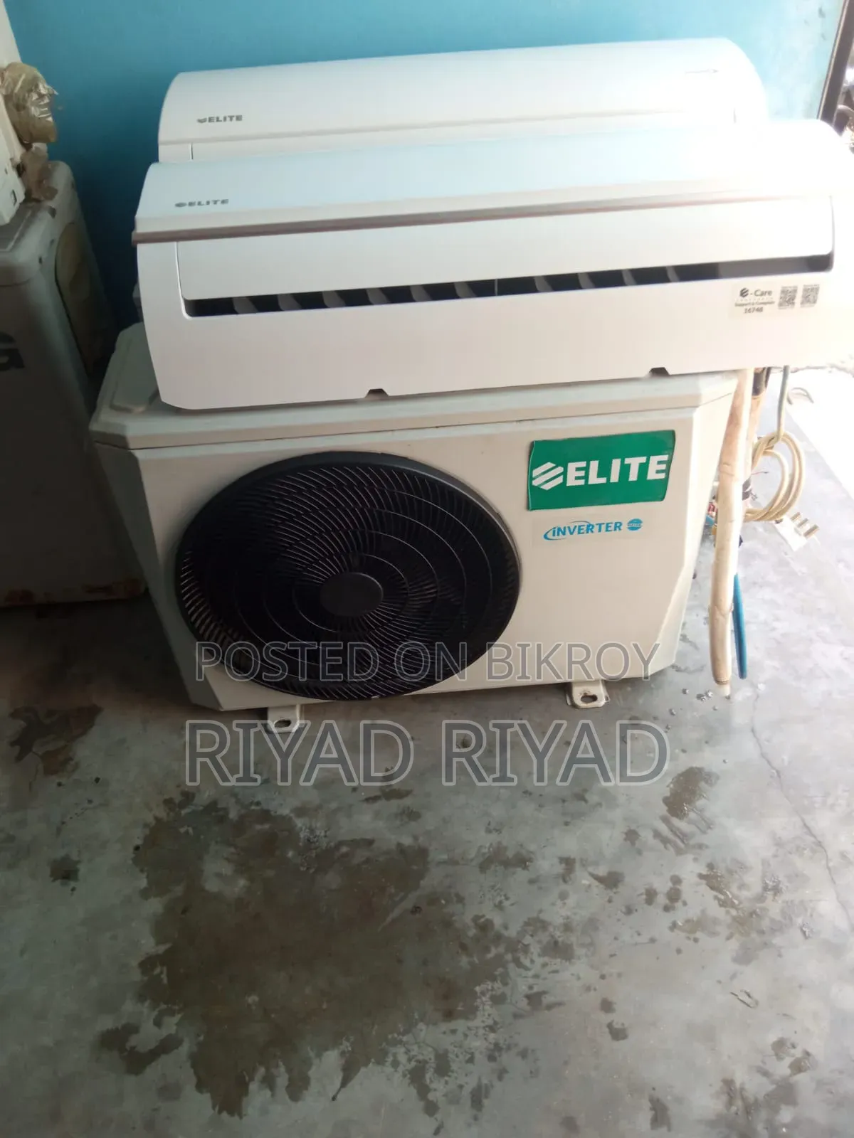 Elite 1ton Inverter Ac (Used) - Excellent Condition