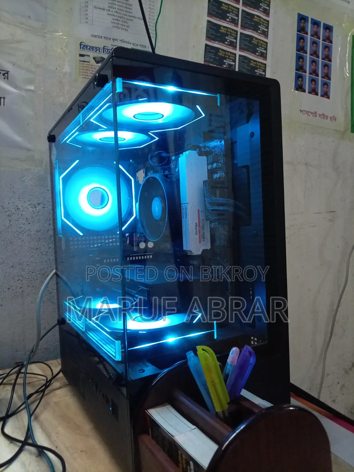 Desktop Computer 16GB AMD Ryzen 5 HDD+SSD 700GB