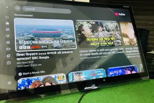 Minister 32” Double Glass Smart Tv