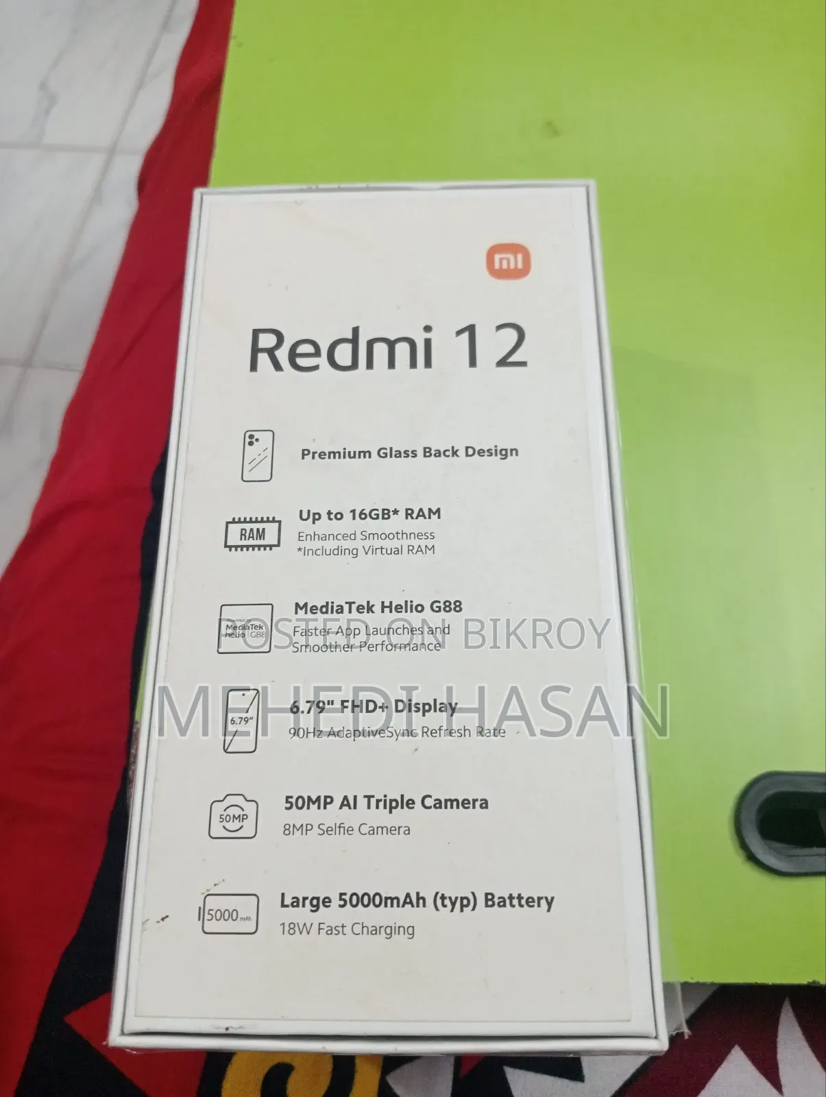 Xiaomi 12 256 GB Black