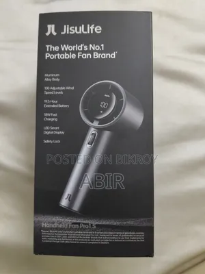 Jisulife Pro 1s বিশ্বের ১ নম্বর রিচার্জেবল ফ্যান