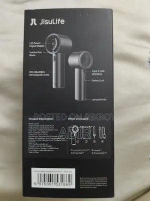 Jisulife Pro 1s World's Number 1 Rechargeable Fan