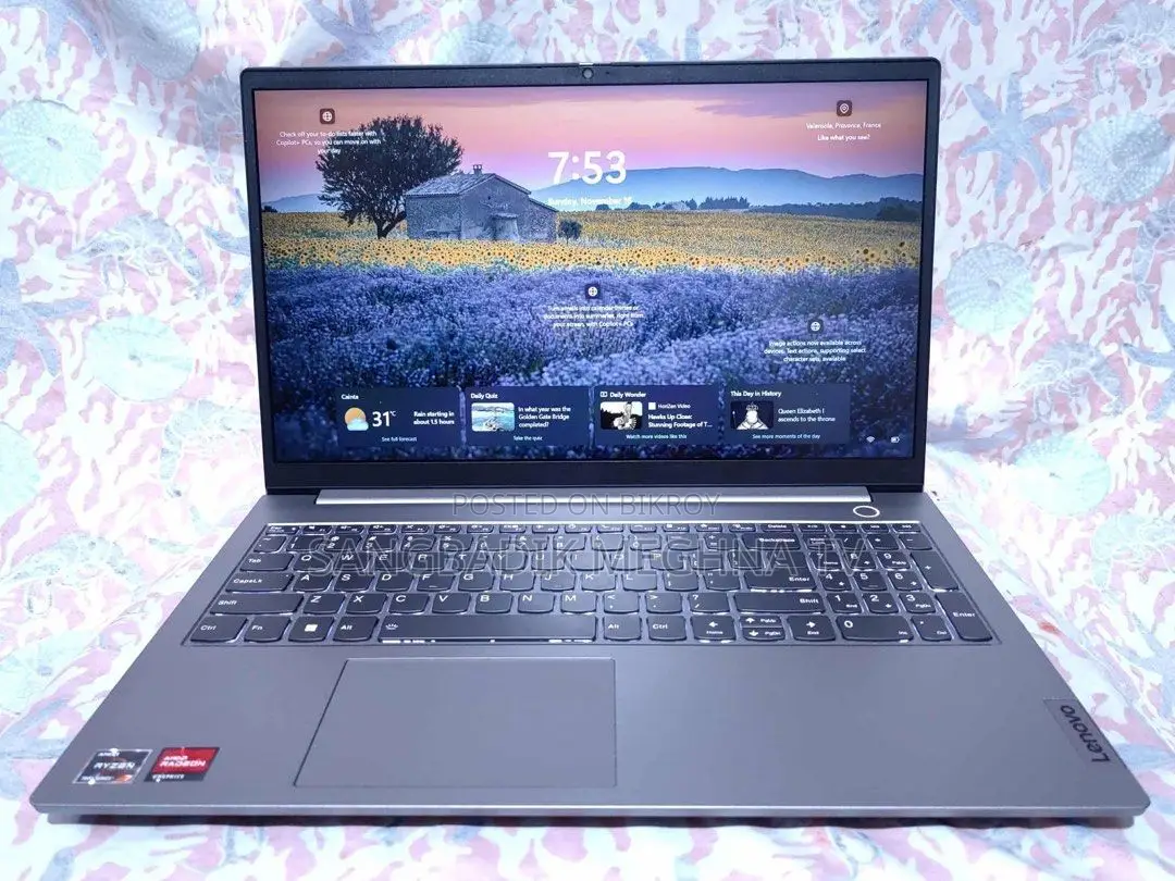 Laptop Lenovo 8GB AMD Ryzen SSD 512GB