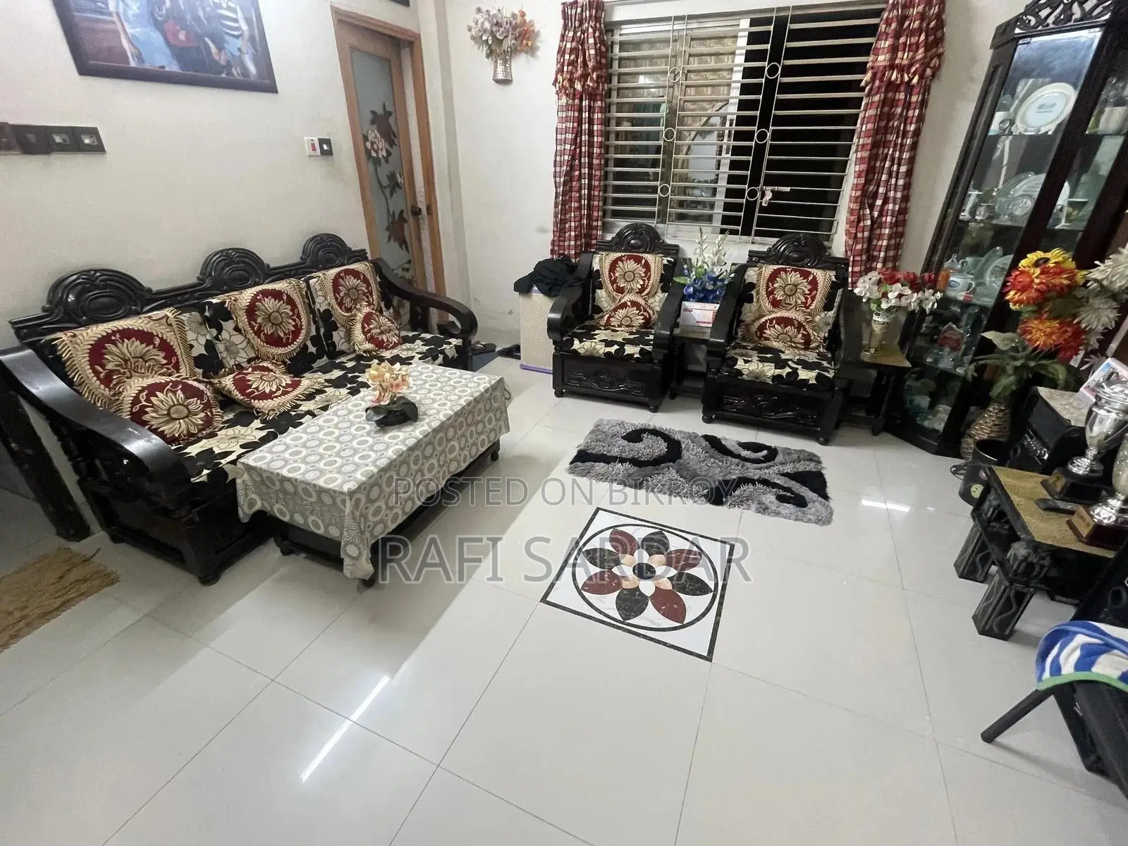 Sofa Set (With Tea Tables)- Shegun